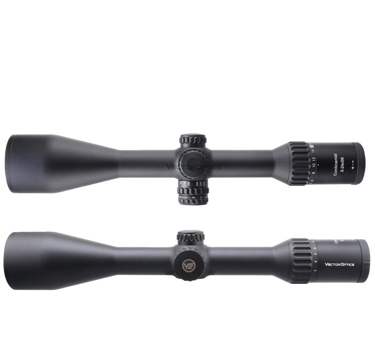 Luneta Vector Optics Continental x8 3-24x56i ED Fiber Hunting (SFP) - SCOL-64