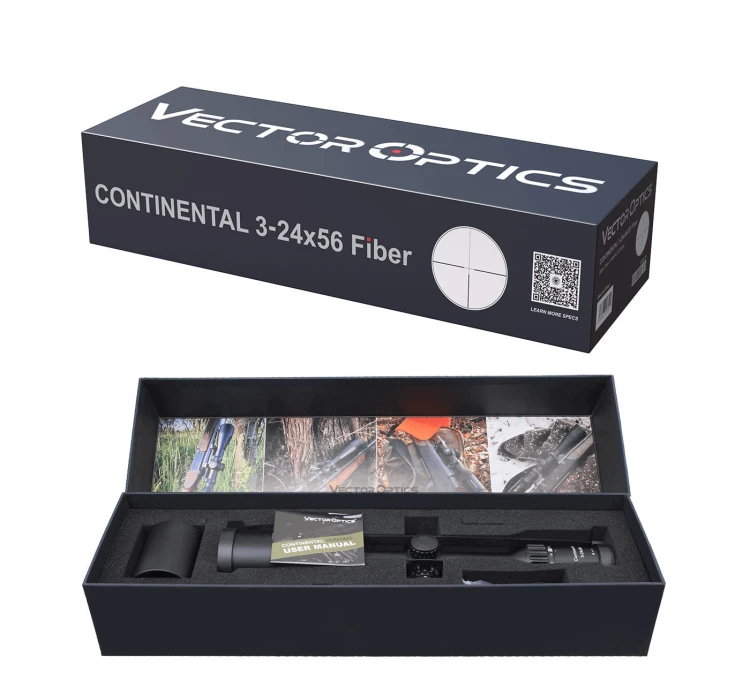 Luneta Vector Optics Continental x8 3-24x56i Fiber ED - SFP - G4 - SCOL-64