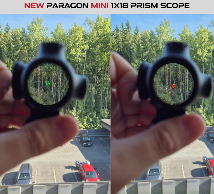 Celownik pryzmatyczny Vector Optics Paragon 1x18 X-Micro - SCPS-M10