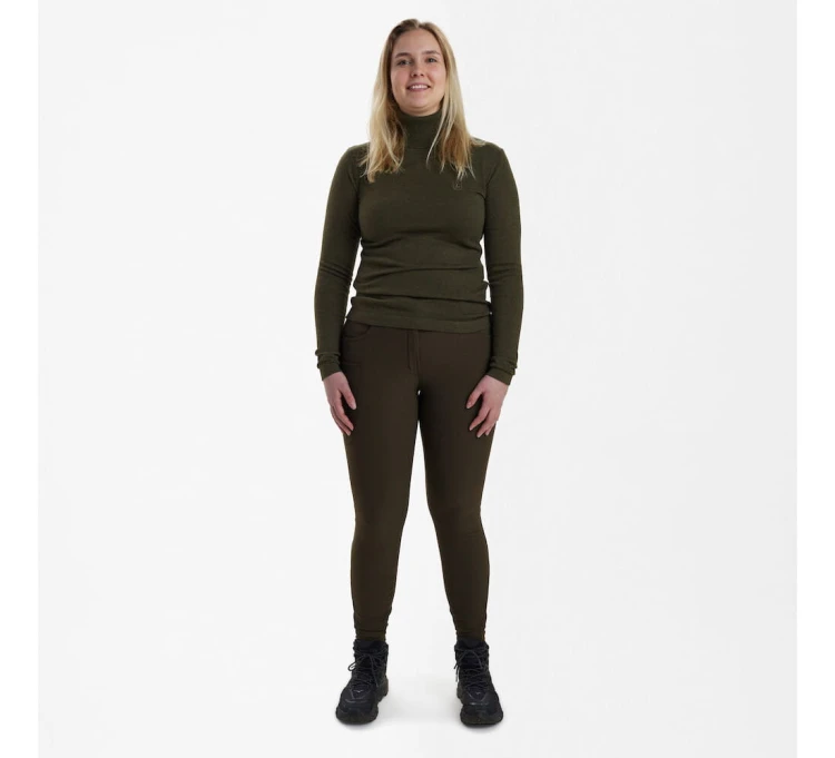 Golf damski Deerhunter Lady Darlington 8346 - Green Melange
