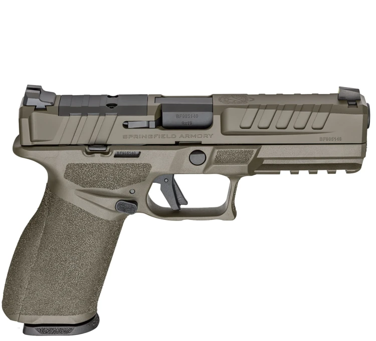 Pistolet HS-ECHELON 4,5" U-DOT TRYT OD Green kal.9x19mm