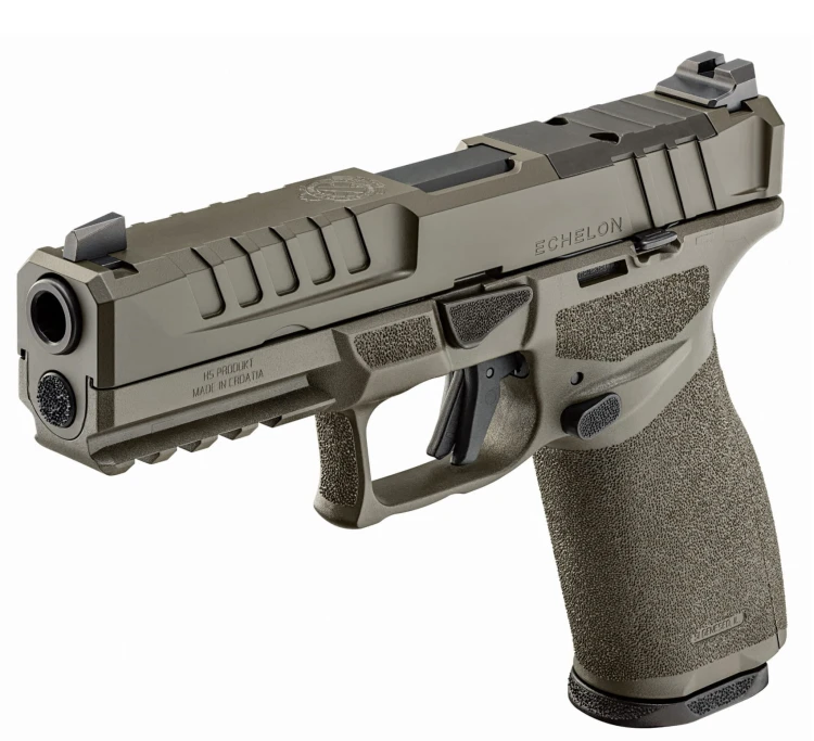 Pistolet HS-ECHELON 4,5" U-DOT TRYT OD Green kal.9x19mm