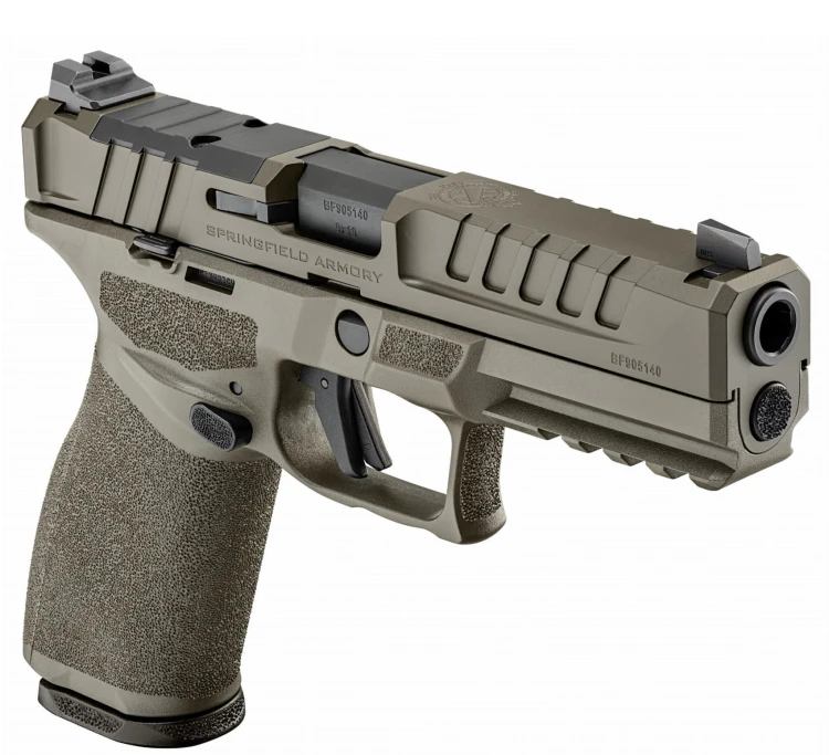 Pistolet HS-ECHELON 4,5" U-DOT TRYT OD Green kal.9x19mm