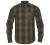 Koszula Härkila Akkan L/S - Willow Green/Shadow Brown