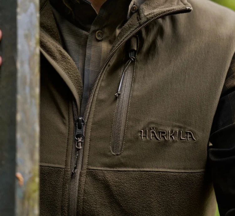 Kamizelka Härkila Fjell - Hunting Green/Willow Green