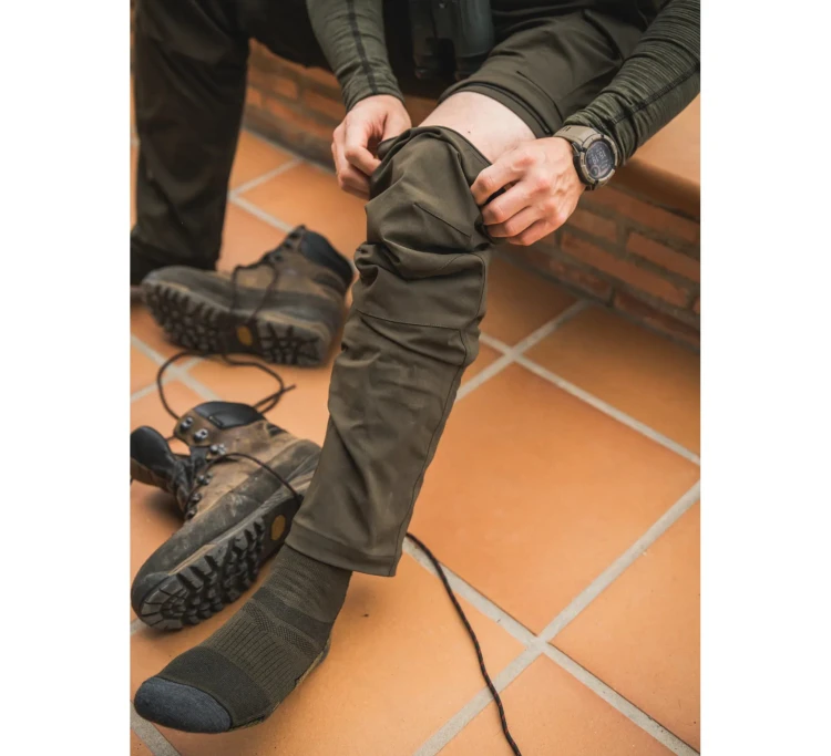 Spodnie/szorty z odpinaną nogawką Seeland Birch Zip-Off - Grizzly Brown