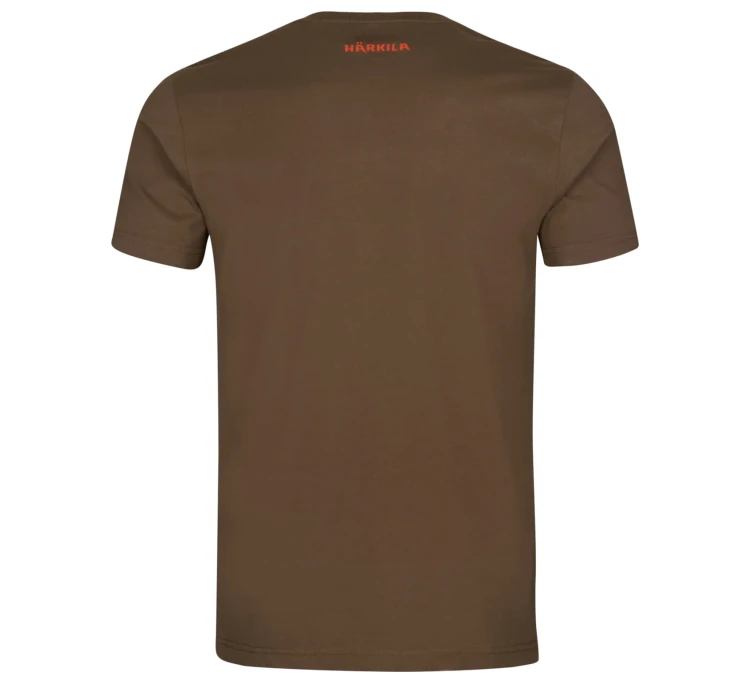 Koszulka Härkila Nature S/S - Slate Black