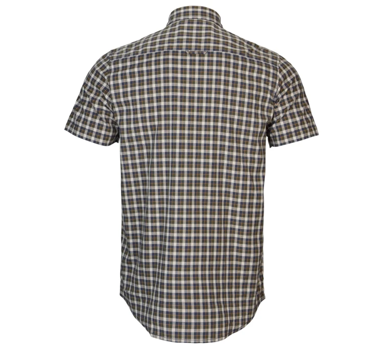 Koszula Härkila Fjell S/S - Naval Blue Check