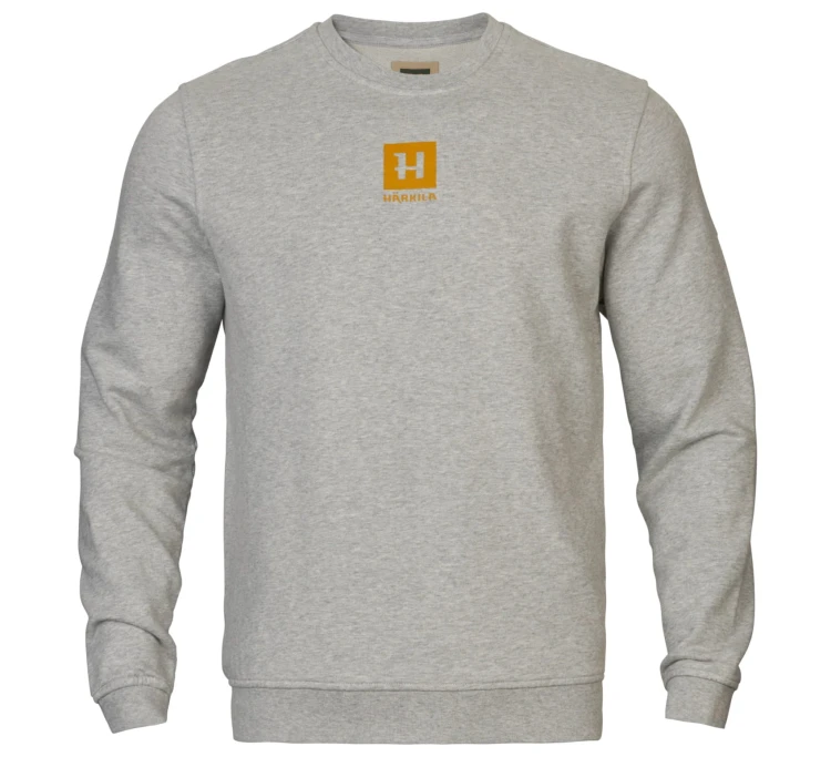 Bluza Härkila Instinct Melange Sweatshirt - Gray Melange