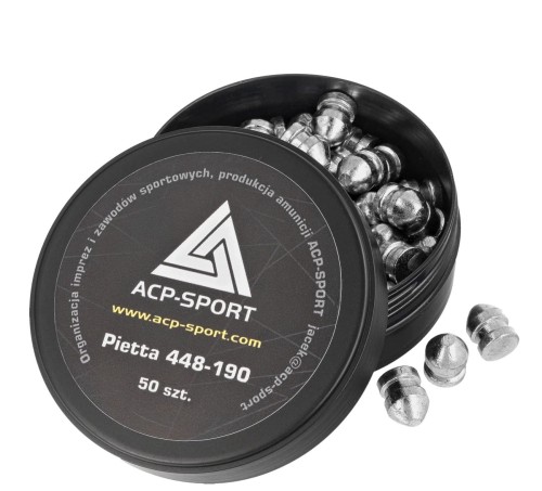 Pociski ołowiane ACP Sport Conical Pietta kal.448 (.44) (50) (JW448-P)