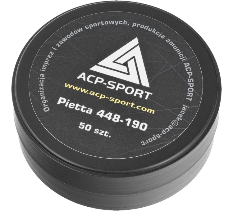 Pociski ołowiane ACP Sport Conical Pietta kal.448 (.44) (50) (JW448-P)