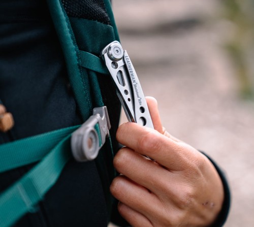 Nóż składany Leatherman Skeletool KBX - Stainless (833176)
