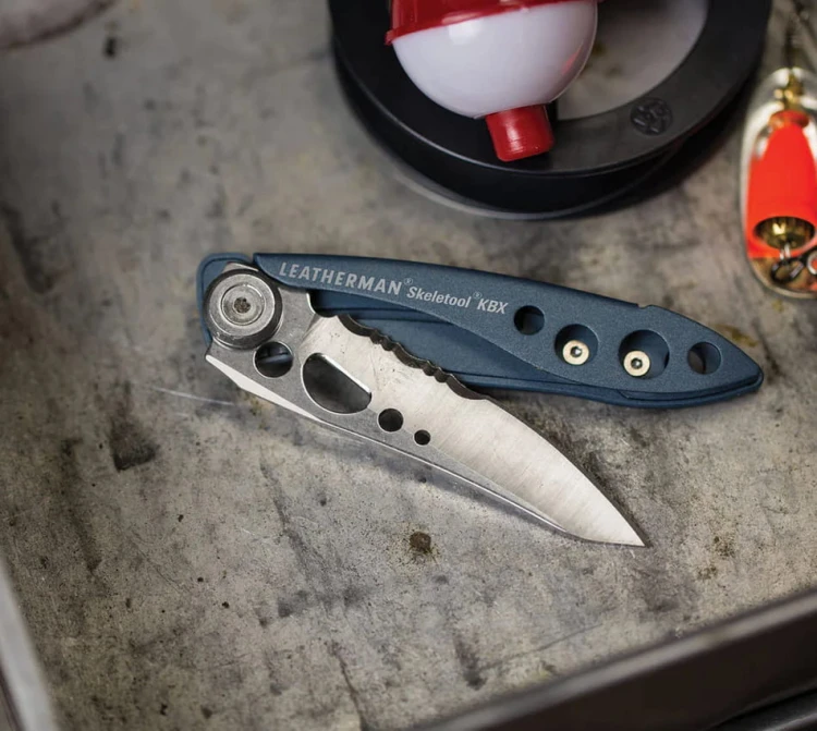 Nóż składany Leatherman Skeletool KBX - Stainless (833176)