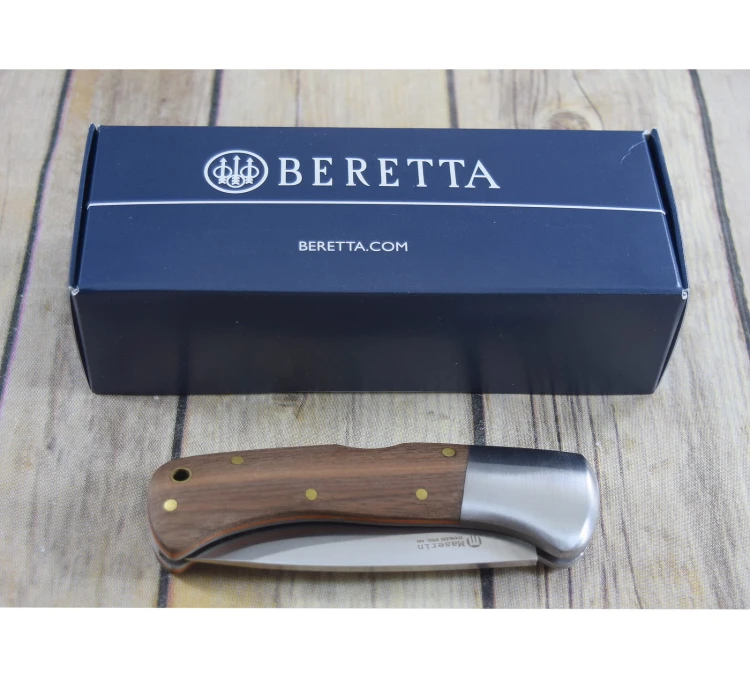 Nóż składany myśliwski Beretta Reedbuck CO241 - Brown Orange