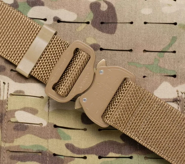 Pas taktyczny Bayonet COMBAT 38mm AustriAlpin Cobra - Coyote Brown(BCOM38-CB)