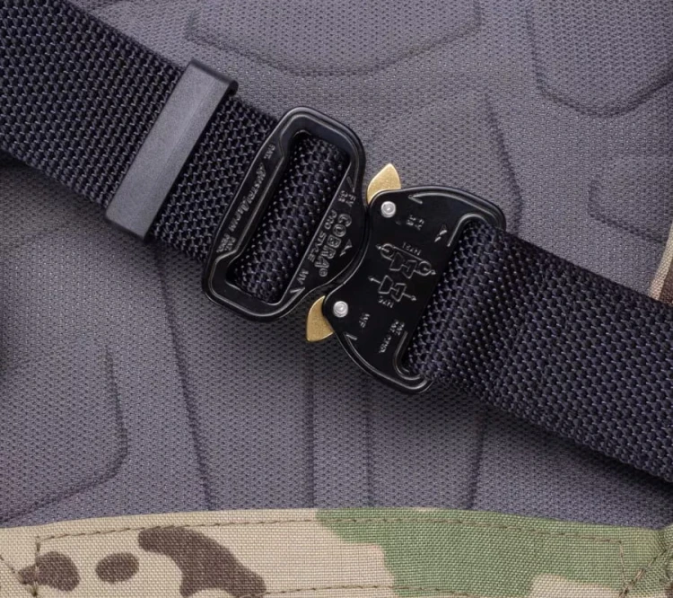 Pas taktyczny Bayonet COMBAT 38mm AustriAlpin Cobra - Czarny (BCOM38-BLM)