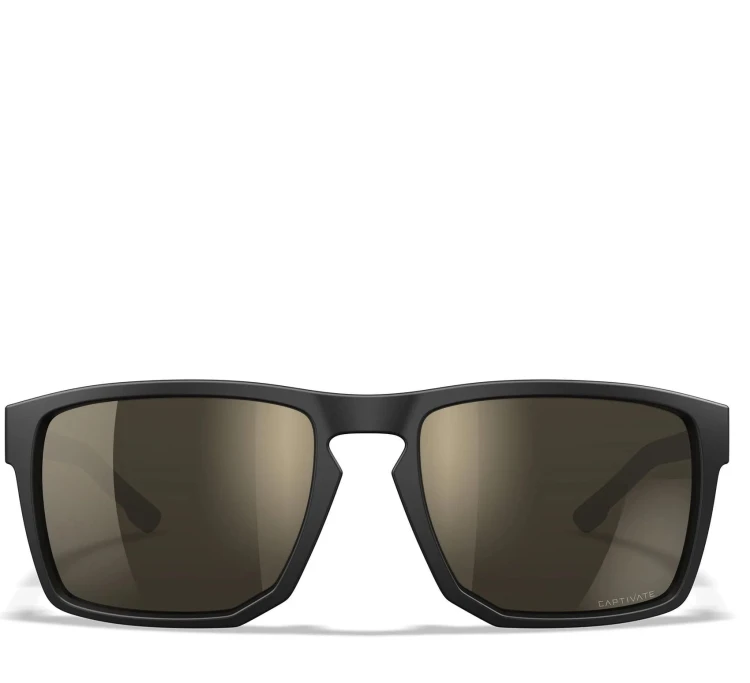Okulary Wiley X APEX - Captivate Polarized Tungsten Mirror/Matte Black (AC6APX04)
