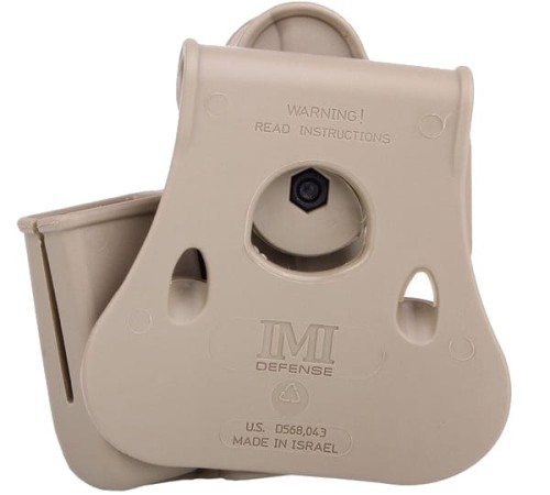 Kabura IMI Defense Roto Paddle Level 2 - GLOCK 17/19/22/23/31 - Desert Tan - IMI-Z1023
