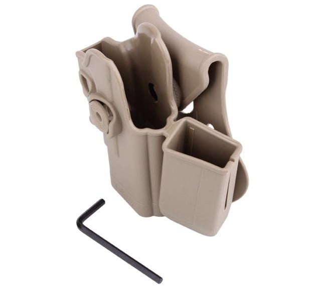 Kabura IMI Defense Roto Paddle Level 2 - GLOCK 17/19/22/23/31 - Desert Tan - IMI-Z1023