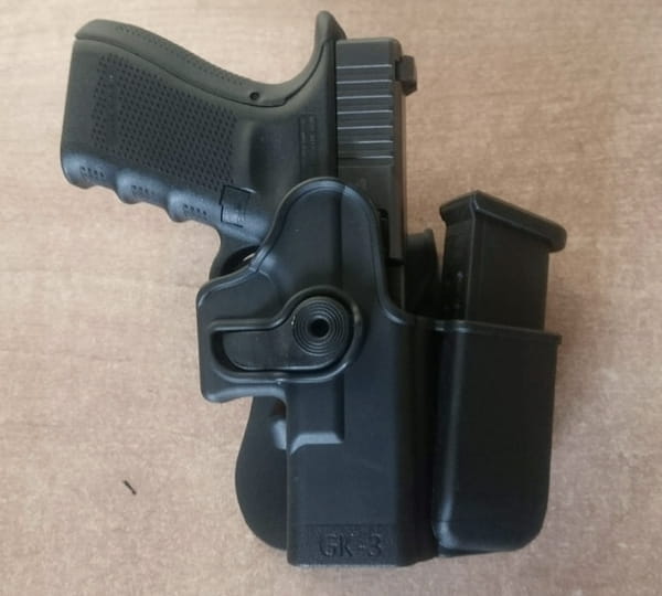 Kabura IMI Defense Roto Paddle Level 2 - GLOCK 17/19/22/23/31 - Desert Tan - IMI-Z1023