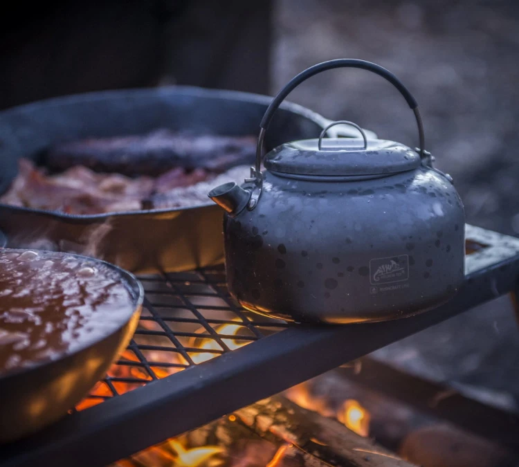 Czajnik obozowy Helikon Camp Kettle - Szary (TK-CKT-AL-19)