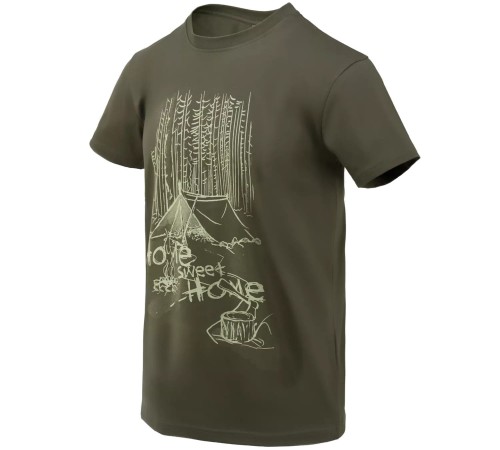 Koszulka Helikon Home Sweet Home - Taiga Green (TS-HSH-CO-09)