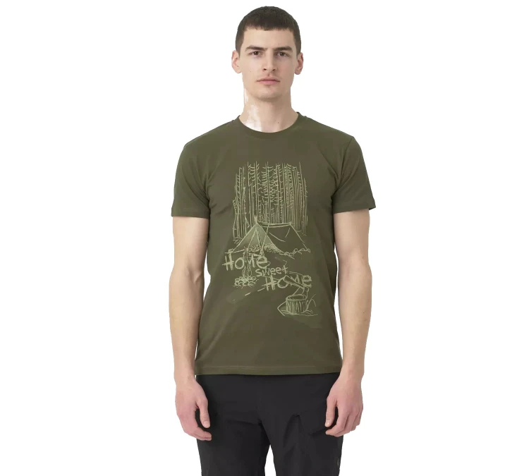 Koszulka Helikon Home Sweet Home - Taiga Green (TS-HSH-CO-09)