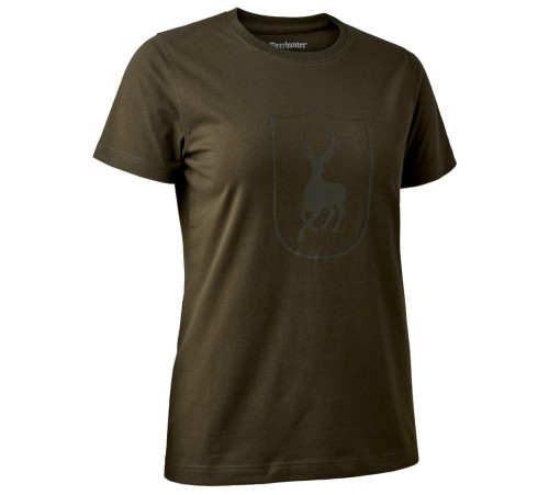 Koszulka damska Deerhunter Lady Logo 8986 - Fallen Leaf