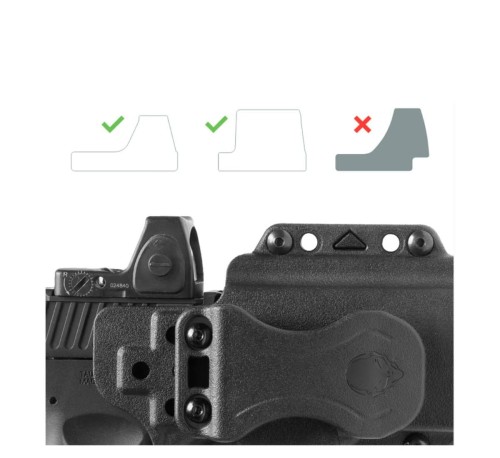 Kabura Alien Gear PHOTON IWB/OWB - HS-H11 HELLCAT (bez latarki)