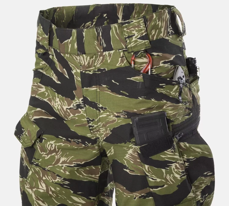 Spodnie Helikon UTP PolyCotton Stretch RipStop - Taiga Green (SP-UTL-SP-09)