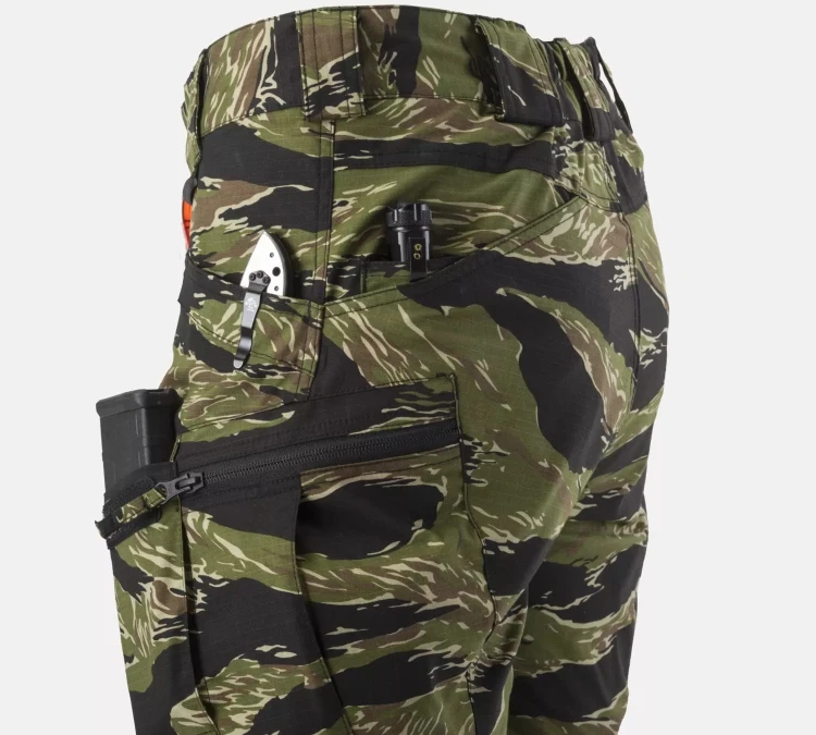 Spodnie Helikon UTP PolyCotton Stretch RipStop - Taiga Green (SP-UTL-SP-09)