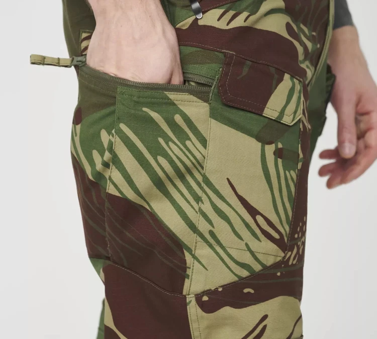 Spodnie Helikon UTP PolyCotton Stretch RipStop - Taiga Green (SP-UTL-SP-09)