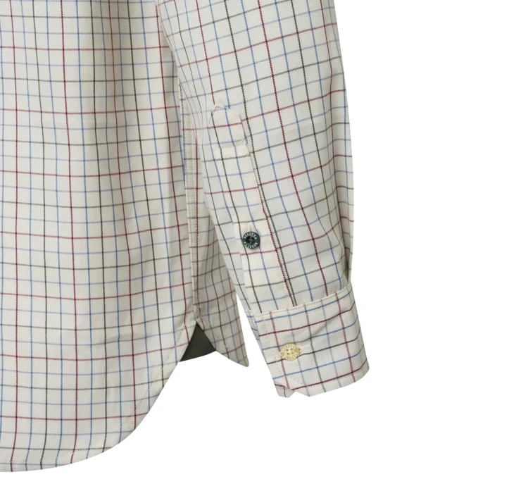 Koszula Beretta Charlow LU971 - Ivory &amp; Blue Check