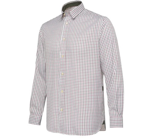 Koszula Beretta Charlow LU971 - White &amp; Green Check (1).jpg