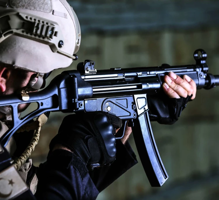 Pistolet Mertsav MSG-9A MP5 9" kal.9mm Para