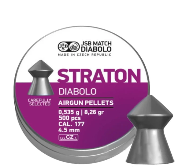 Śrut diabolo JSB Straton 4,5 mm (500)