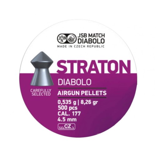 Śrut diabolo JSB Straton 4,5 mm (500)