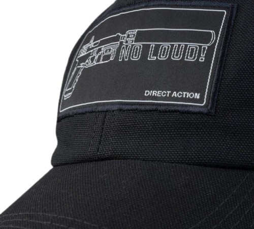 Czapka Direct Action NO LOUD! Vintage - Czarny (CP-DANL-CTN-BLK)