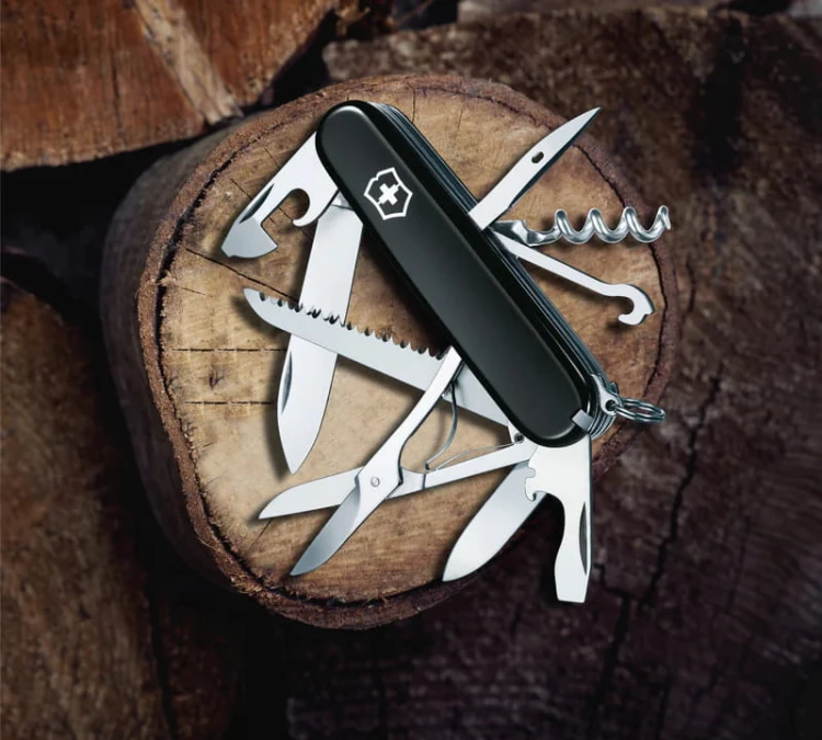 Scyzoryk Victorinox Huntsman 1.3713.3 (91mm) - Czarny