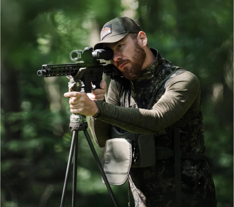 Celownik noktowizyjny HIKMICRO Alpex 4K Lite A40E z uchwytem pod IR