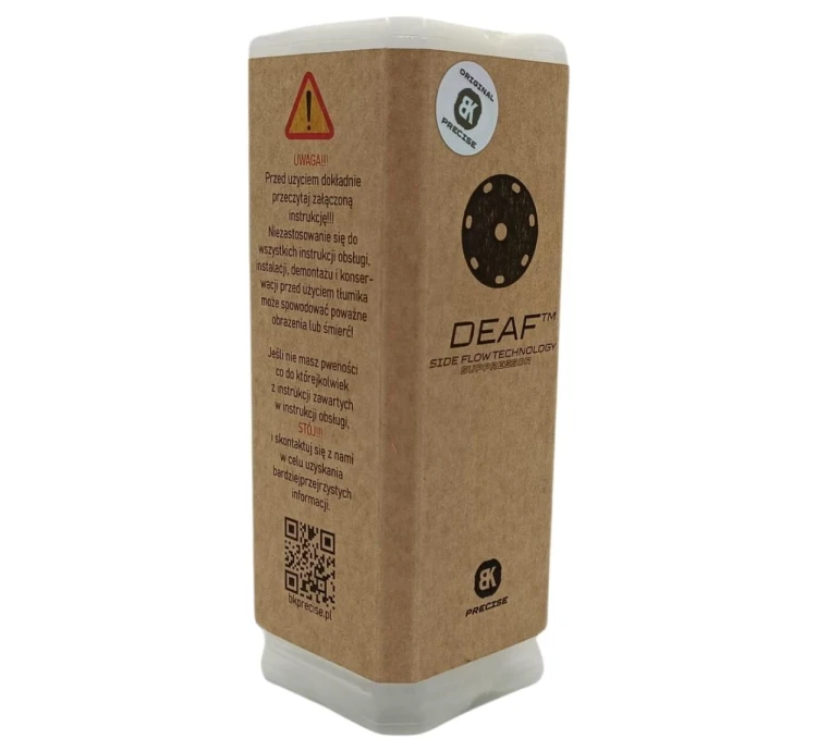 Moderator BK Precise DEAF45 COMPACT QD TAPLOCK - Czarny
