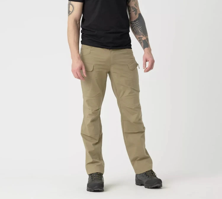 Spodnie Helikon UTP PolyCotton RipStop - Khaki (SP-UTL-PR-13)