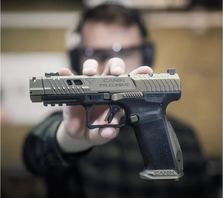 Pistolet Canik TTI Combat Bronze/Black kal.9x19mm