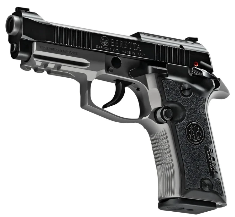Pistolet Beretta 80X Cheetah Inox/Black kal.9mm Short