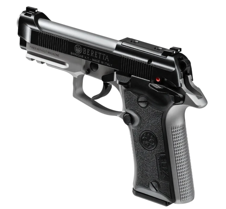 Pistolet Beretta 80X Cheetah Inox/Black kal.9mm Short