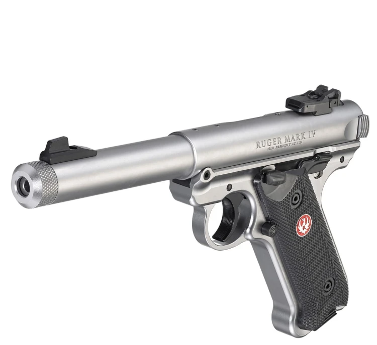 Pistolet Ruger Mark IV Target Stainless 5,5" (40126) kal.22LR