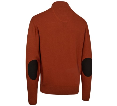 Sweter Deerhunter Harrington 1/2-Zip 8119 - Oak Rust Melange