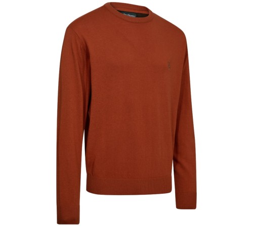Sweter Deerhunter Harrington O-Neck 8117 - Oak Rust Melange