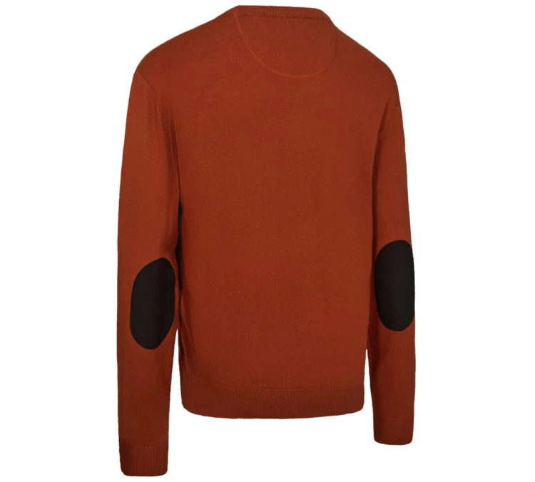 Sweter Deerhunter Harrington O-Neck 8117 - Oak Rust Melange