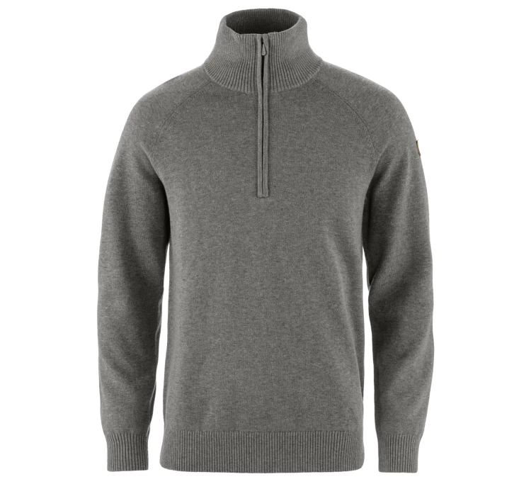 Bluza Fjällräven Övik Lite Half Zip 12600305 - Grey-Melange (020-999)